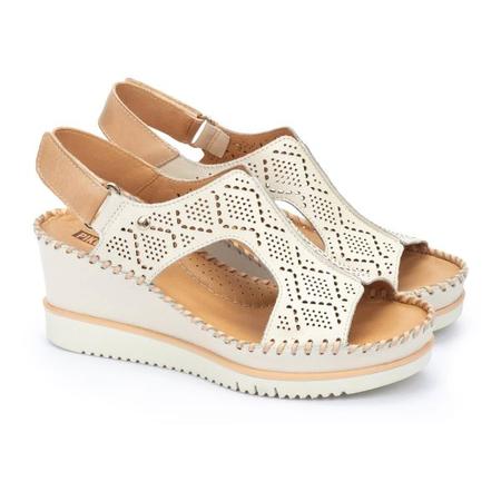 WOMEN'S AGUADULCE WHITE LEATHER
