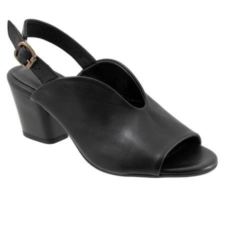 WOMEN'S CLARE BLACK LEATHER