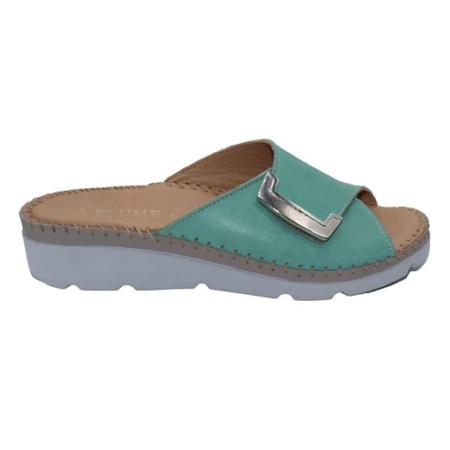 WOMEN'S AGUA TEAL LEATHER