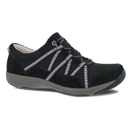 WOMEN'S HARLYN BLACK SUEDE (WIDE)