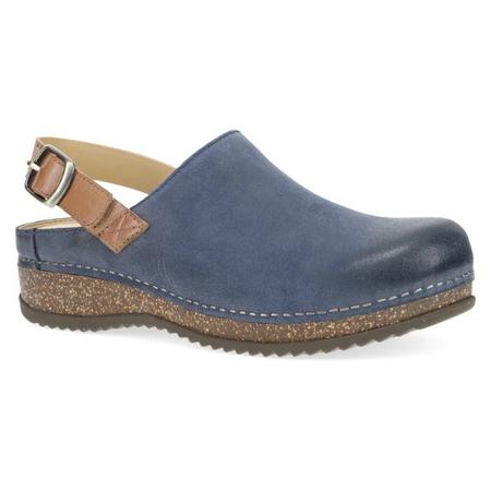 WOMEN'S MERRIN BLUE BURNISHED SUEDE