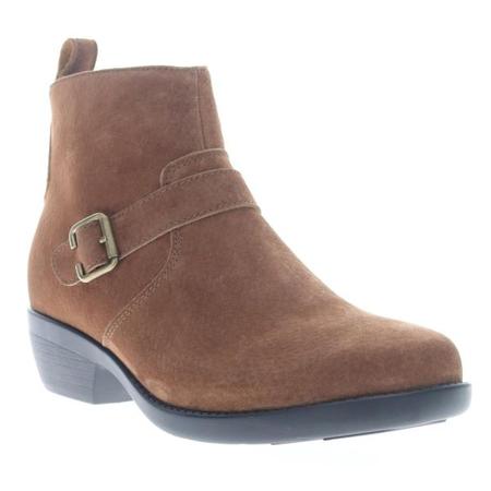 WOMEN'S MEMPHIS BISON BROWN SUEDE (W/R