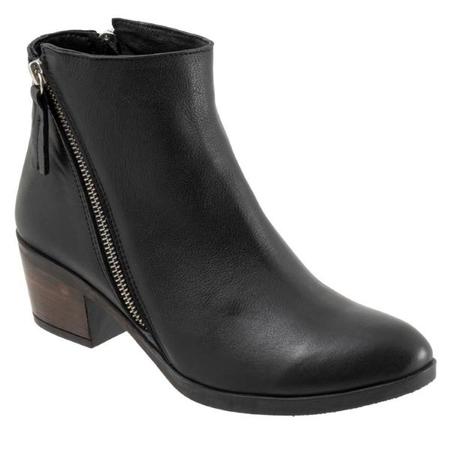 WOMEN'S CAMILA BLACK LEATHER