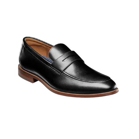 MEN'S RUCCI PENNY LOAFER BLACK LEATHER