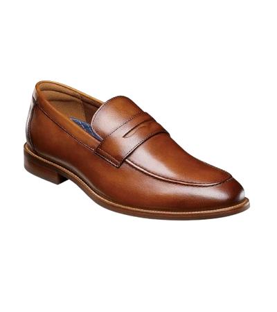 MEN'S RUCCI PENNY LOAFER COGNAC LEAT