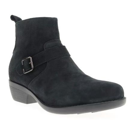 WOMEN'S MEMPHIS BISON BLACK SUEDE (W/R