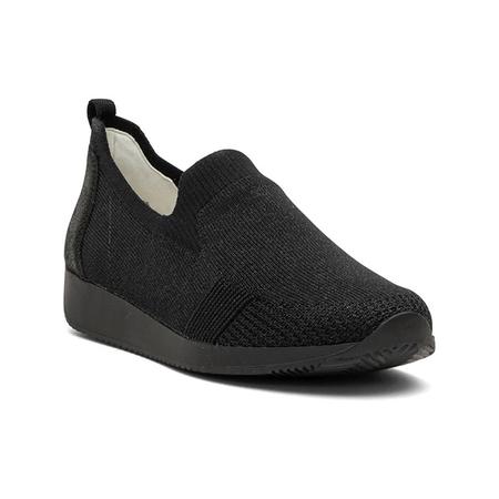 WOMEN'S LEENA BLACK WOVEN/BLACK (G)