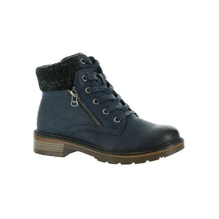 WOMEN'S AMY NAVY WATERPROOF ANKLE BOOT